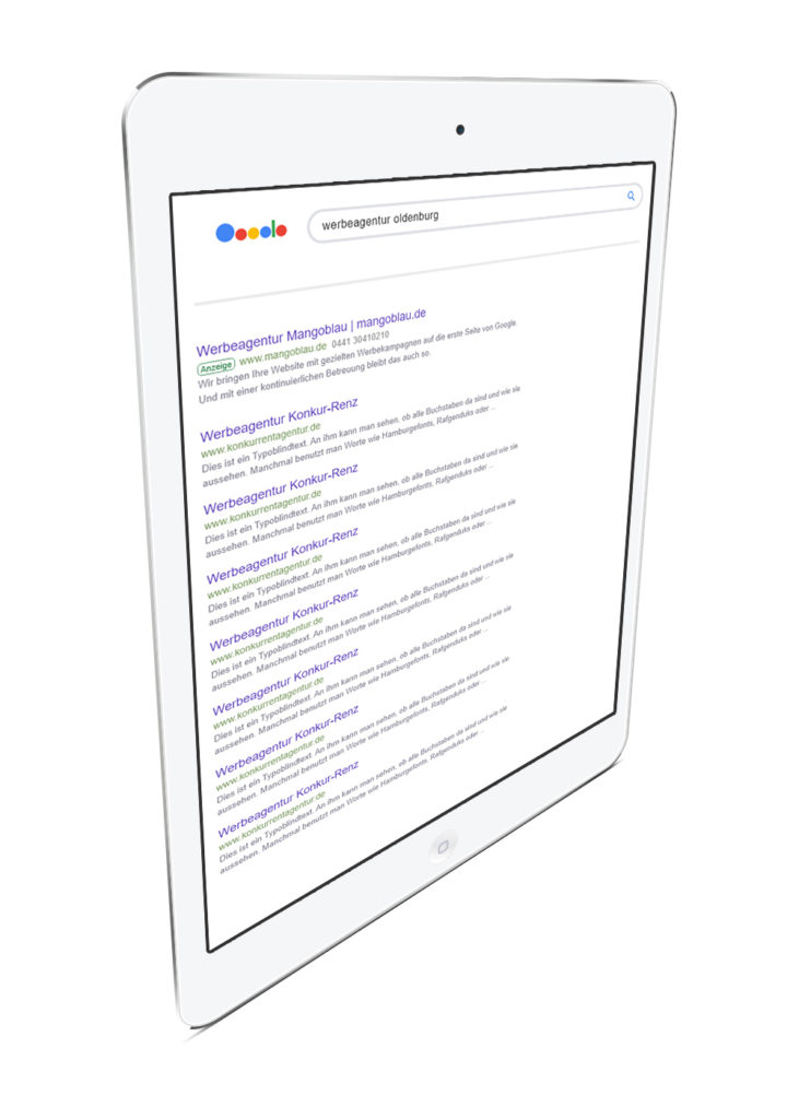Onlinemarketing (SEA/SEM)