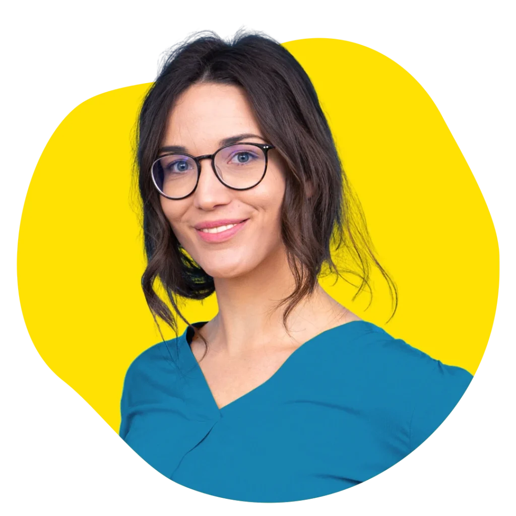 Corinna Scharneweber Profilbild gelb