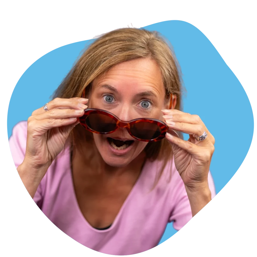 Katja Mickelat Profilbild blau