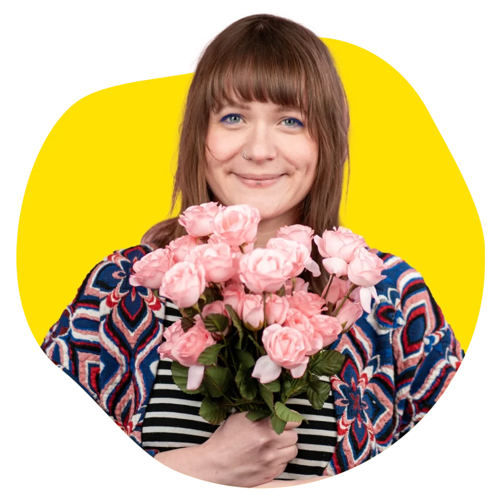 Nicole Woebse Profilbild gelb