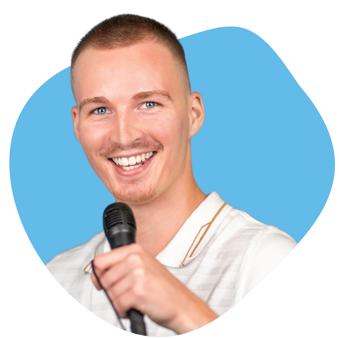 Domenic Ratjen Profilbild blau