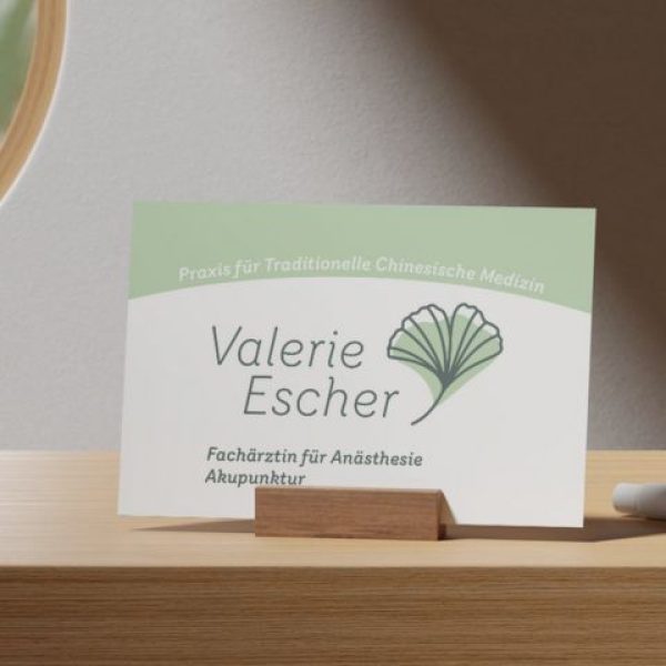 Visitenkarte Valerie Escher