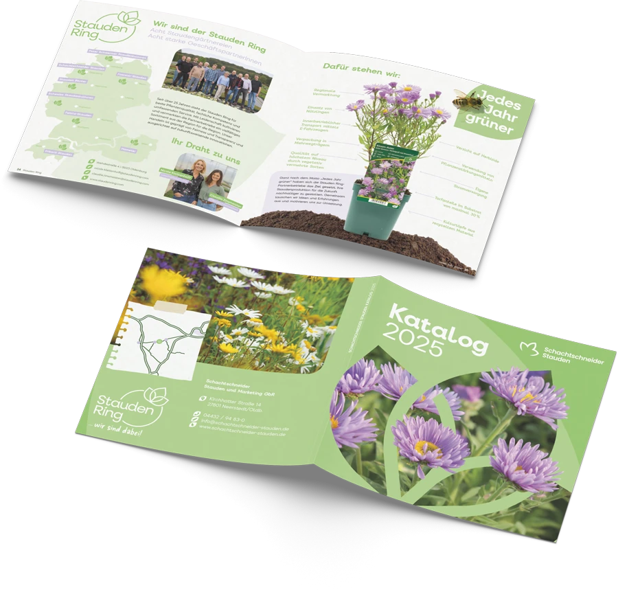 Stauden Ring Broschüre