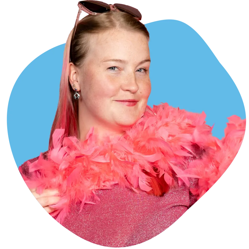 Yvonne Profilbild blau