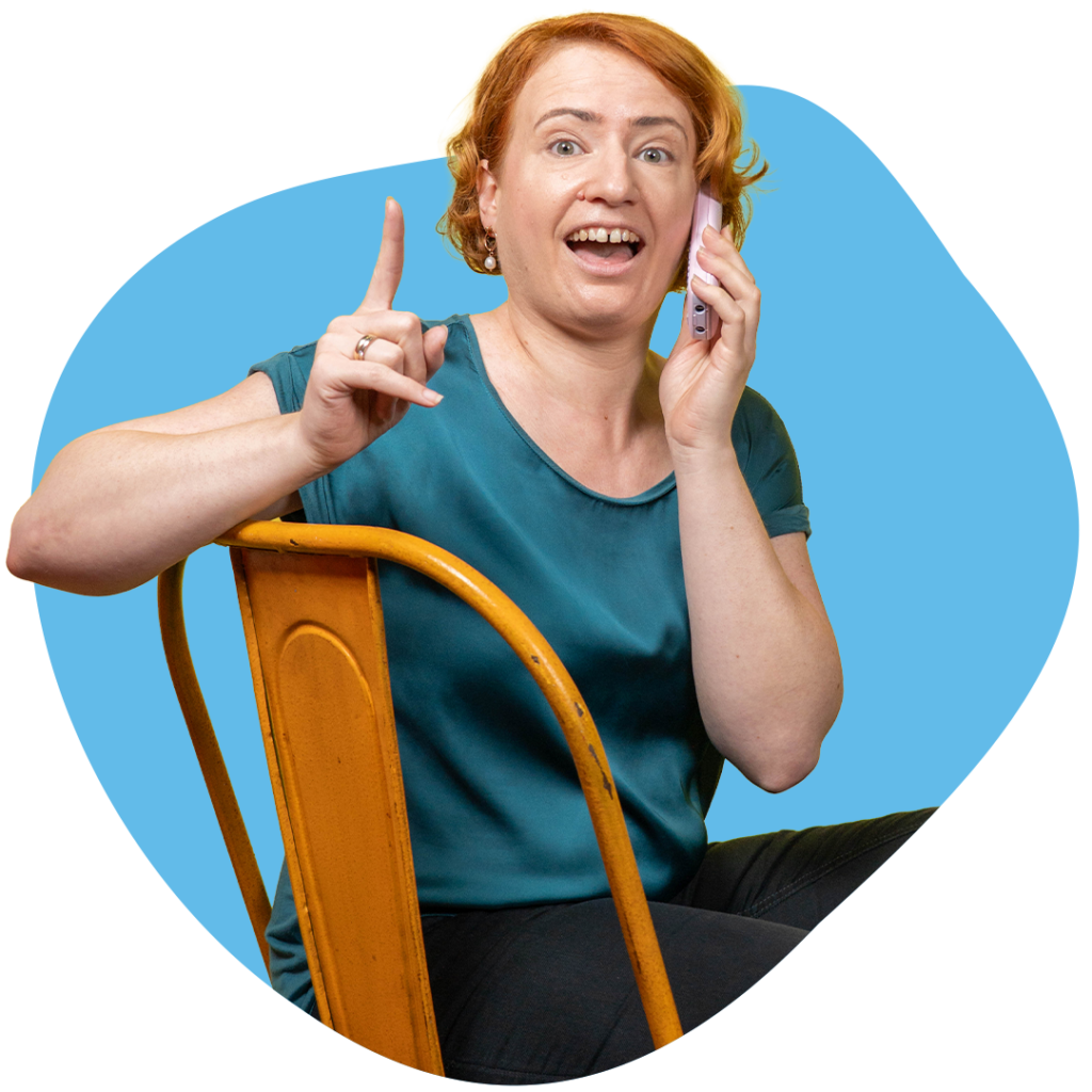 Natanja Profilbild blau