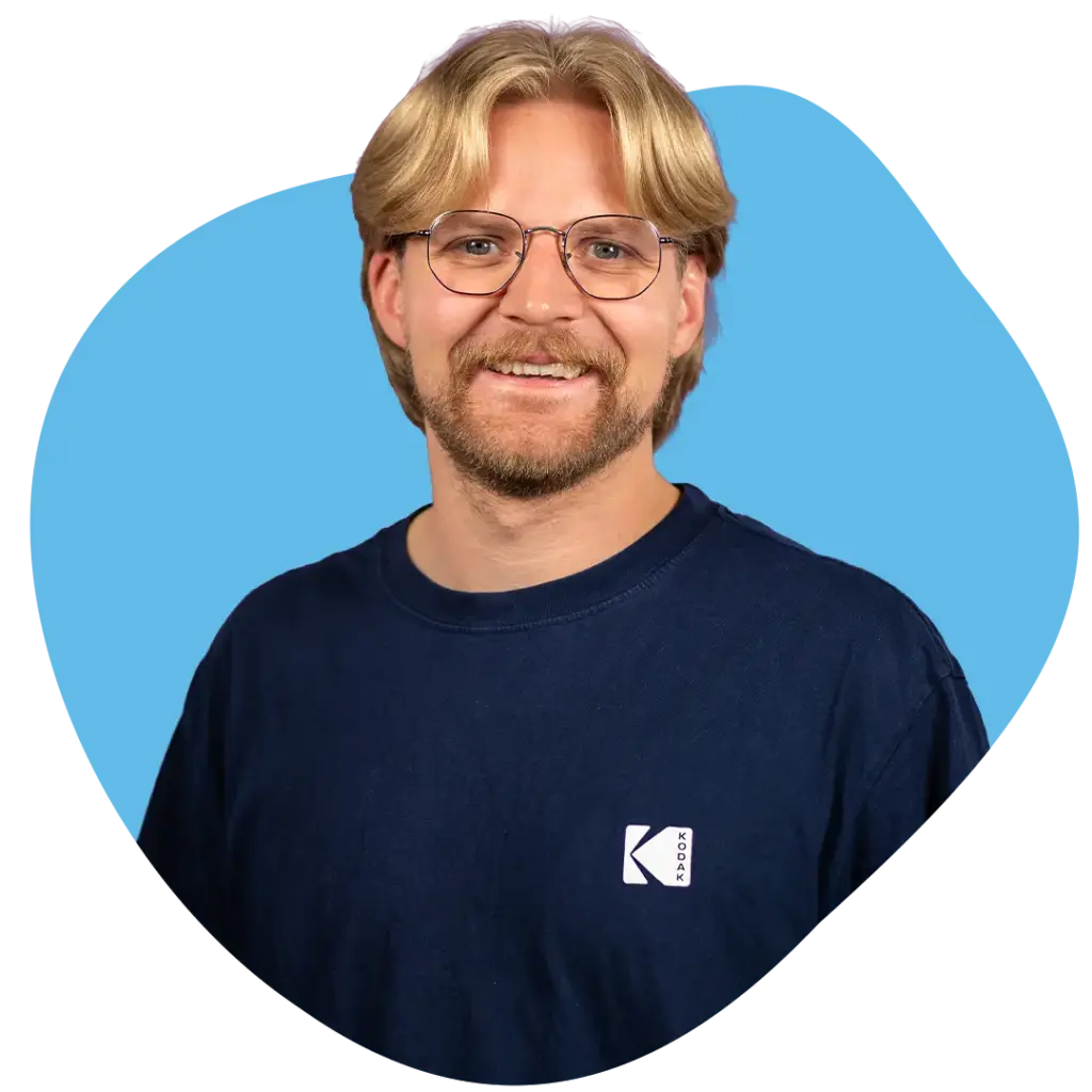 Max Profilbild blau